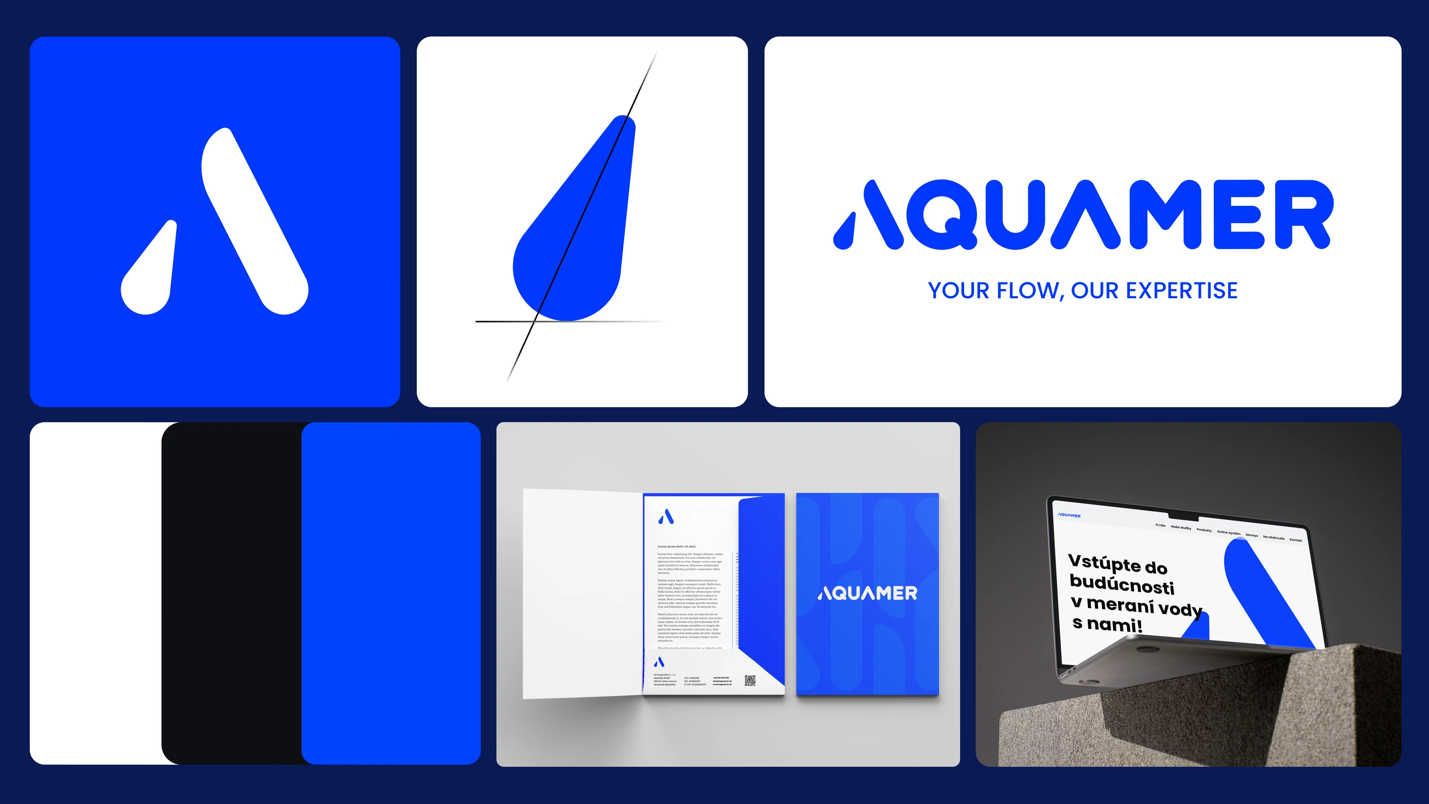Aquamer, vizuálna identita a branding